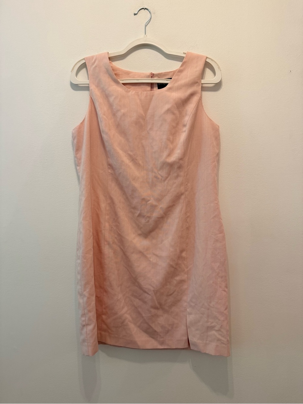 Sag Harbor Blush Pink Sleeveless Shift Dress size 16 petite